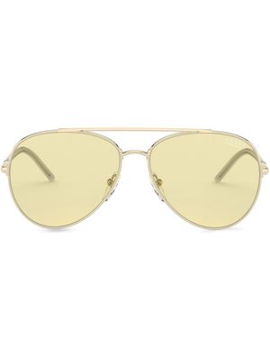 Prada Eyewear Decode pilot-frame sunglasses - Gold
