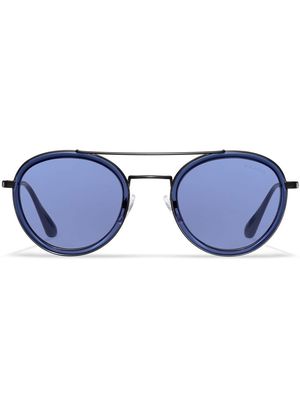 Prada Eyewear Game round-frame sunglasses - Blue