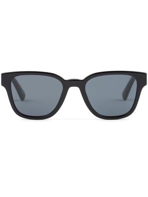 Prada Eyewear logo square-frame sunglasses - Black