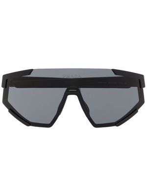 Prada Eyewear mask-frame sunglasses - Black