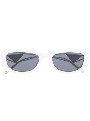 Prada Eyewear OPR14YS triangle-logo sunglasses - White