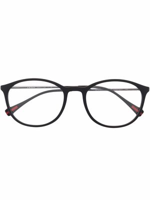 Prada Eyewear oval-frame glasses - Black