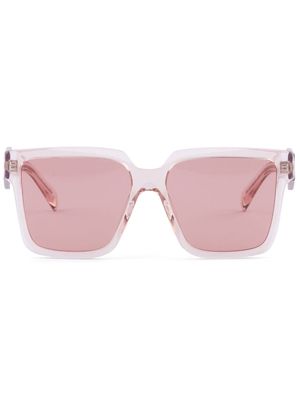 Prada Eyewear oversized square-frame sunglasses - Pink