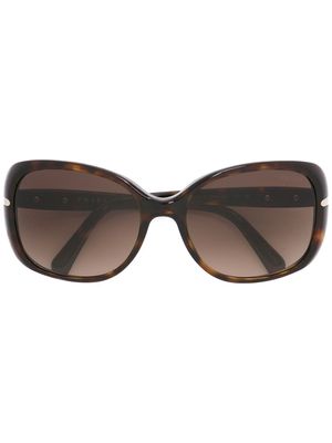 Prada Eyewear oversized sunglasses - Brown