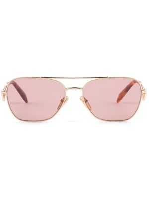 Prada Eyewear pilot-frame tinted sunglasses - Pink