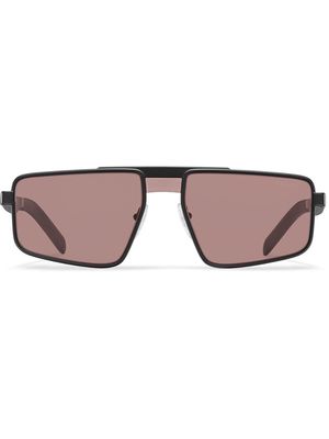 Prada Eyewear pilot-frame tinted sunglasses - Red