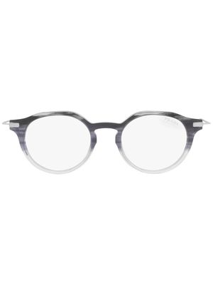 Prada Eyewear PR 12YS round-shape glasses - Grey