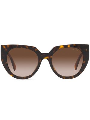 Prada Eyewear PR 14WS cat-eye sunglasses - Brown