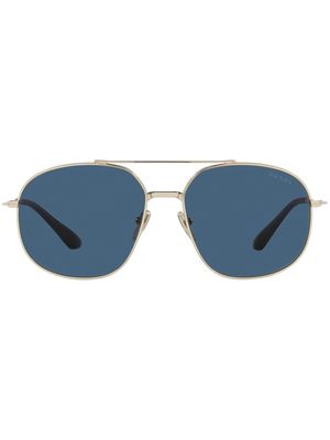 Prada Eyewear PR 51YS pilot-frame sunglasses - Gold