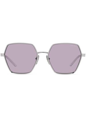 Prada Eyewear PR 56YS square-frame sunglasses - Silver