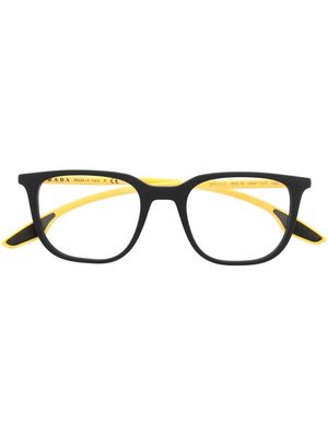 Prada Eyewear PS01OV square-frame glasses - Black