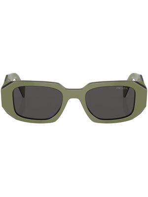 Prada Eyewear rectangle-frame sunglasses - Green