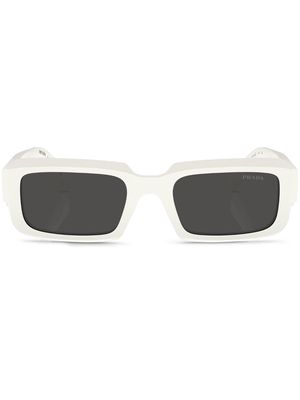 Prada Eyewear rectangle-frame sunglasses - White