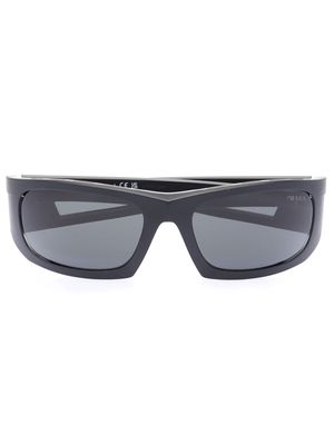 Prada Eyewear rectangle-frame tinted lenses sunglasses - Black