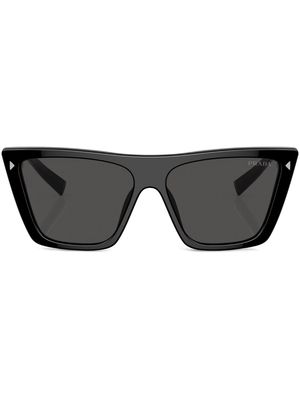 Prada Eyewear rectangle-shape sunglasses - Black