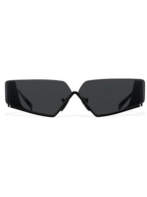 Prada Eyewear Runway rectangular-frame sunglasses - Black