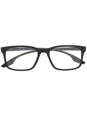 Prada Eyewear square frame glasses - Black