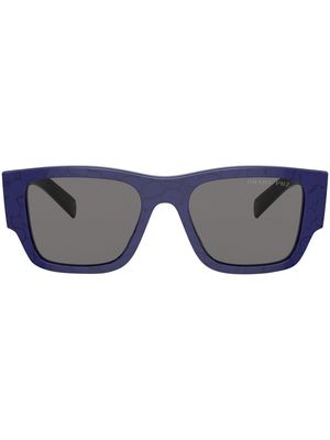 Prada Eyewear square-frame logo sunglasses - Blue