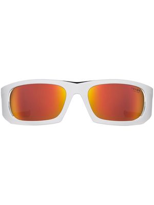 Prada Eyewear square-frame tinted sunglasses - Orange