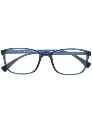 Prada Eyewear square shaped glasses - Blue