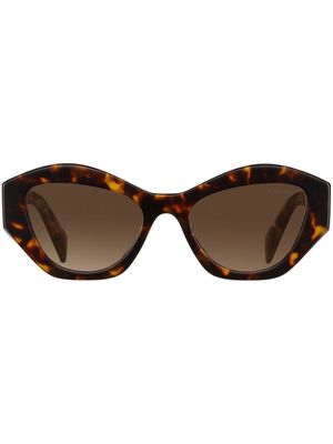 Prada Eyewear Symbole cat-eye sunglasses - Brown