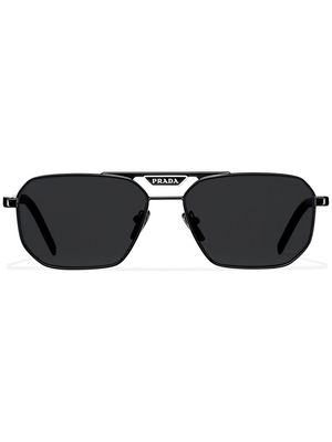 Prada Eyewear Symbole pilot-frame sunglasses - Black