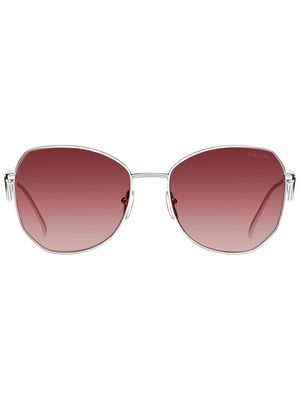 Prada Eyewear Symbole round-frame sunglasses - Pink