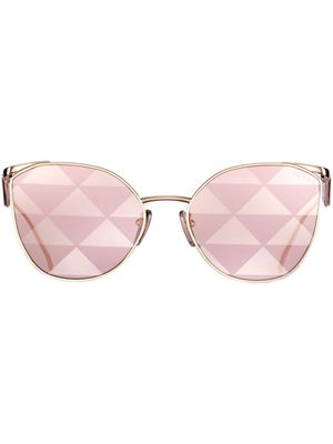 Prada Eyewear Symbole wayfarer sunglasses - Pink