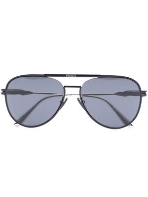 Prada Eyewear tinted pilot sunglasses - Black
