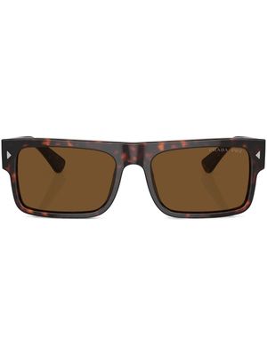 Prada Eyewear tortoiseshell-effect square sunglasses - Brown