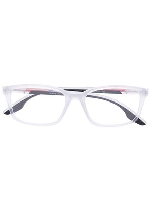 Prada Eyewear transparent-frame optical glasses - White