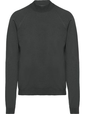 Prada fine-knit jumper - Grey