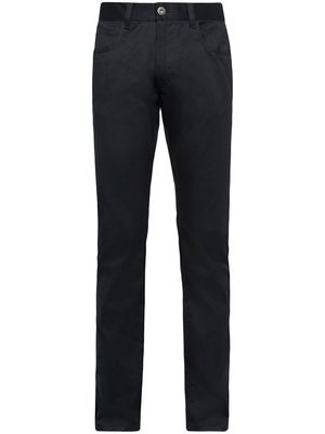 Prada five-pocket straight-leg jeans - Black