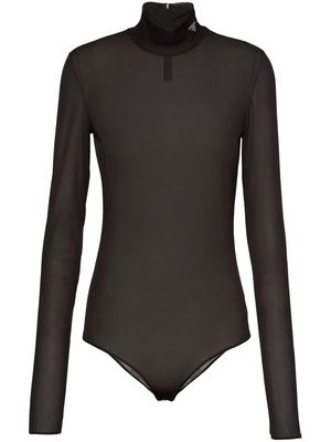 Prada Gazar jersey bodysuit - Black
