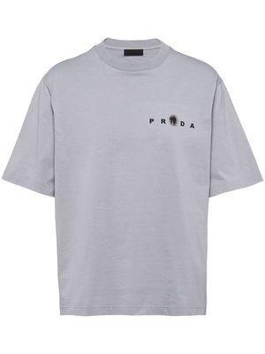 Prada graphic print T-shirt - Grey