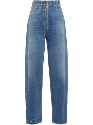 Prada high waist straight-leg jeans - Blue