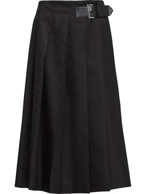 Prada high-waisted pleated skirt - Black