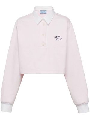 Prada Jersey polo shirt - Pink