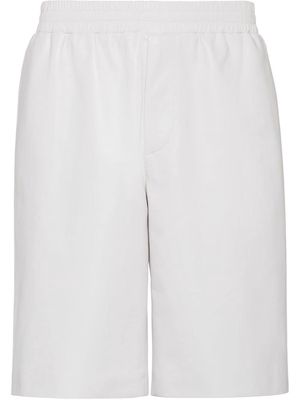 Prada knee-length track shorts - White