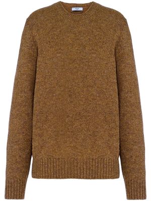 Prada knitted cashmere jumper - Brown