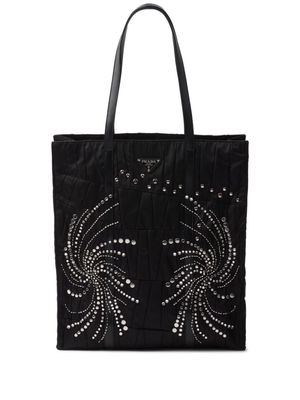 Prada large Re-Nylon tote bag - Black
