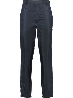 Prada light technical fabric pants - Blue