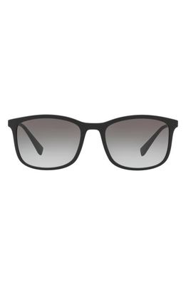 Prada Linea Rossa 57mm Sunglasses in Black Grey