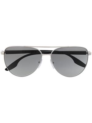 Prada Linea Rossa Linea Rossa pilot-frame sunglasses - Black