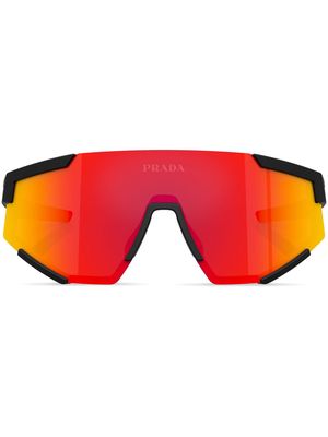 Prada Linea Rossa PS 04WS pilot-frame sunglasses - Black