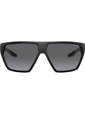 Prada Linea Rossa square-frame sunglasses - Black