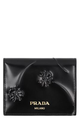 Prada Logo Leather Wallet