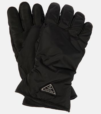 Prada Logo ski gloves