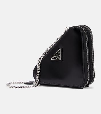 Prada Micro leather pouch