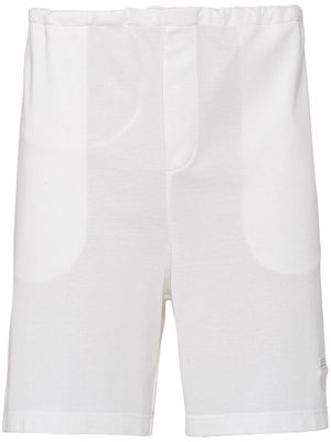 Prada mid-rise bermuda shorts - White